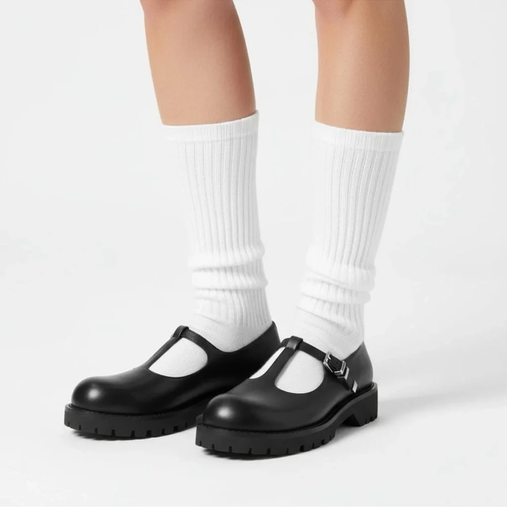 🆕Michael Kors Leather Darrington Mary Jane Shoes